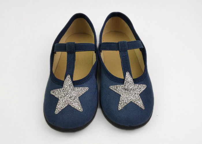 Chaussures élégantes d'enfants de courroie mignonne de l'étoile T de petites filles