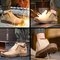 Chaussures de travail industrielles en cuir pour hommes électrique